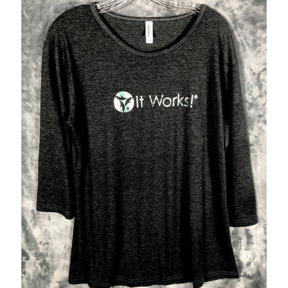 Women’s Tops It Works Shirt XL Gray